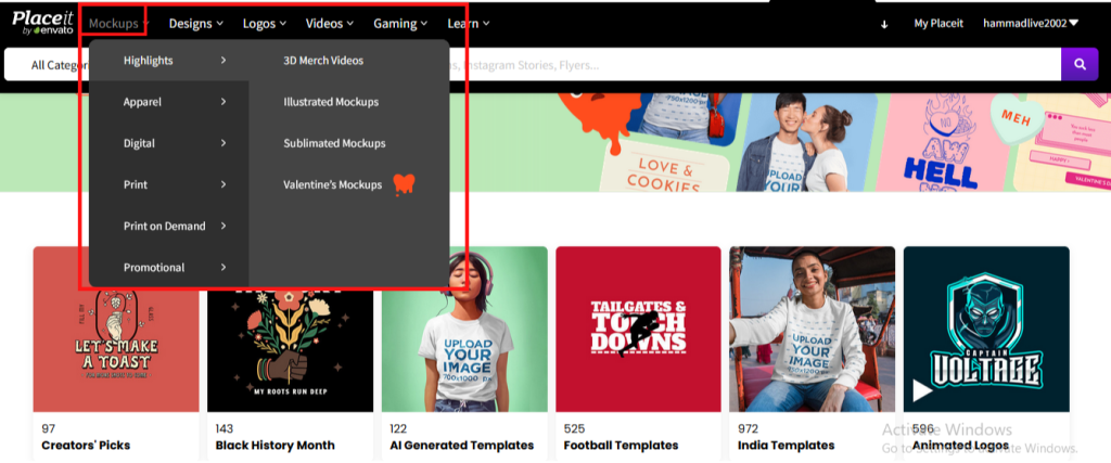 Placeit Mockup Tool 